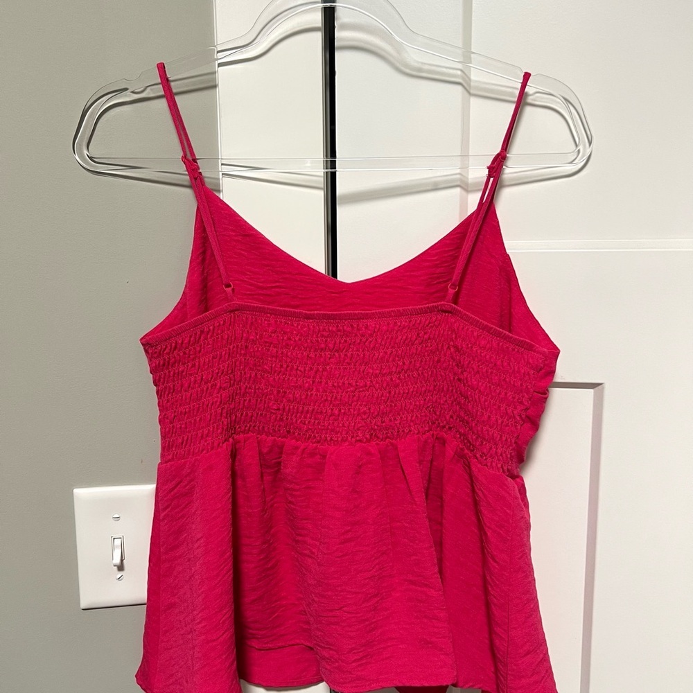 Monteau Vibrant Pink Camisole Top - Picture 3 of 3